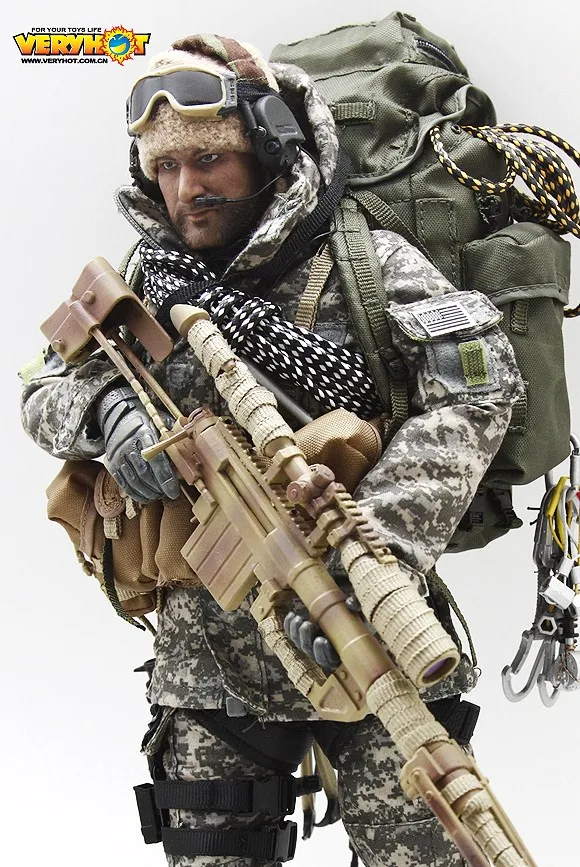 

VH1046 1/6 SPECIAL FORCES MOUNTAIN OPS SNIPER ACU NAVY SEAL SNIPER PCU Set for 12inch Action Figure DIY