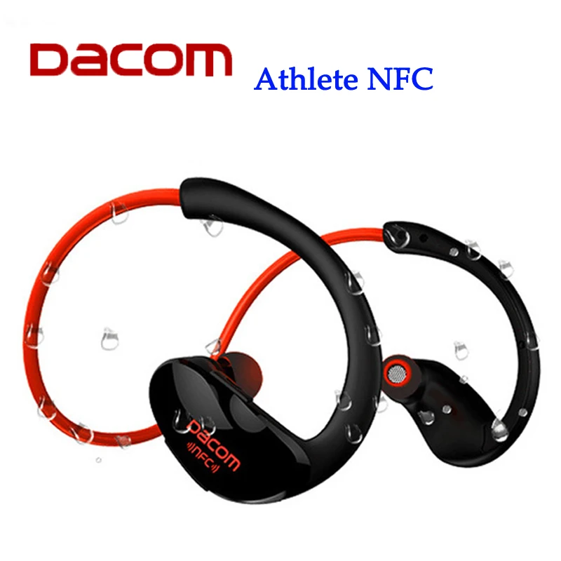 Lowest Price Fast Delivery Dacom Athlete Bluetooth 4.1 headset Wireless headphone sports stereo earphone with microphone & NFC Free Shipping