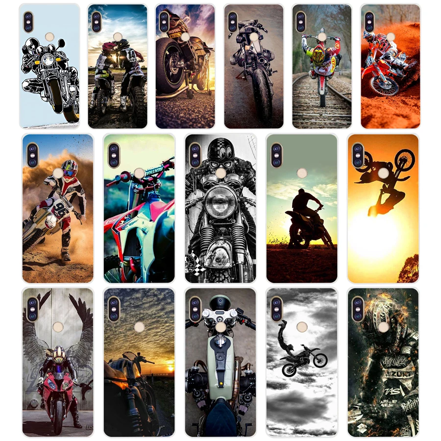 

89 ZX Motorcycle Motorcyclist Mud Dirt Race TPU Soft Silicone Phone Case for Xiaomi Redmi Note 4 4X 5 7 6 pro plus a2 lite Cover