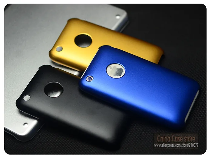 

Metal Aluminum Back Cover Case for iPhone 3G 3GS Protective Skin Cases