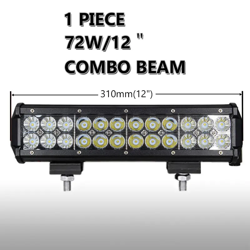 9/" 20/" 32/" Pouces 3 Row DEL light bar pour OFFROAD 4x4 4x4 ATV UAZ 4x4 SUV Conduite
