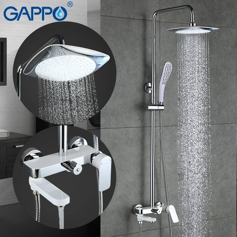 Смеситель для душа GAPPO смеситель ванной из латуни настенный душа|faucet set|shower faucet