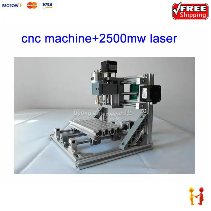 GRBL control cnc 1610 engraving 2500mw laser machine pcb Wood Carving diy mini router | Инструменты