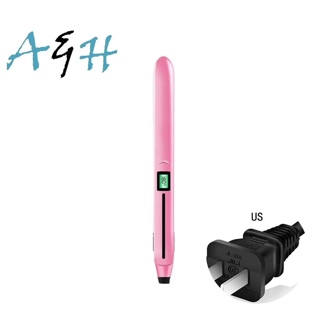 

Professional Ionic Infrared Hair Straightener Curler LED Liquid Crystal Splint Ceramic Multi-Function Straightening Curling Iron