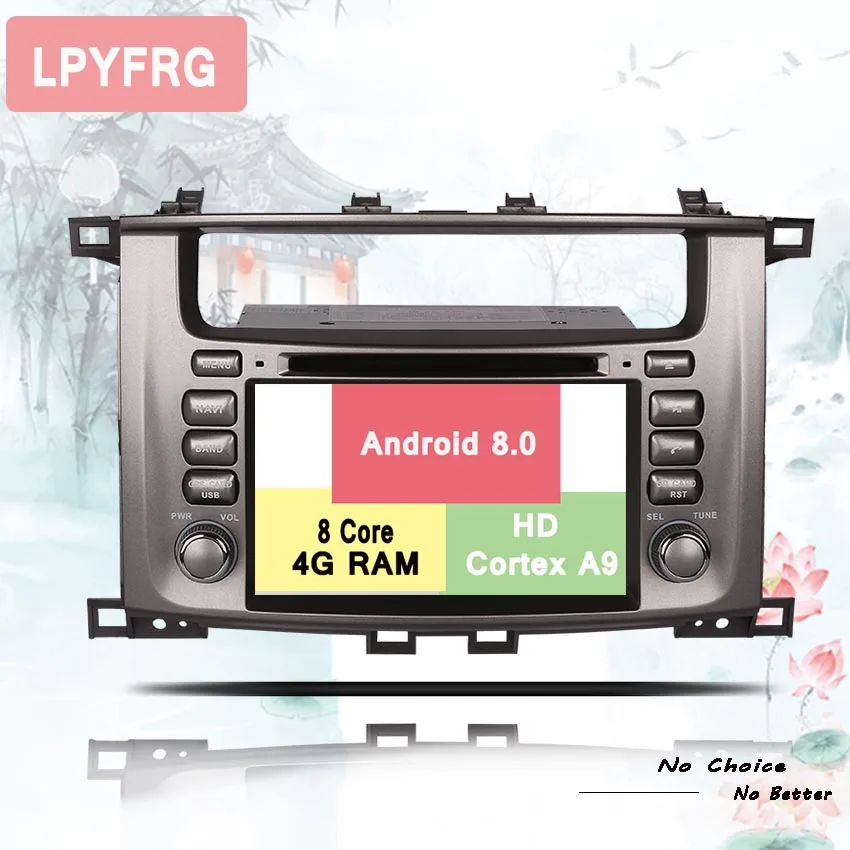 

8 Core Android 9.0 Car Stereo For Land Cruiser 100 LC100 Lexus LX470 Autoradio RDS GPS Glonass Navigation 3/4G WiFi Stereo Dvd