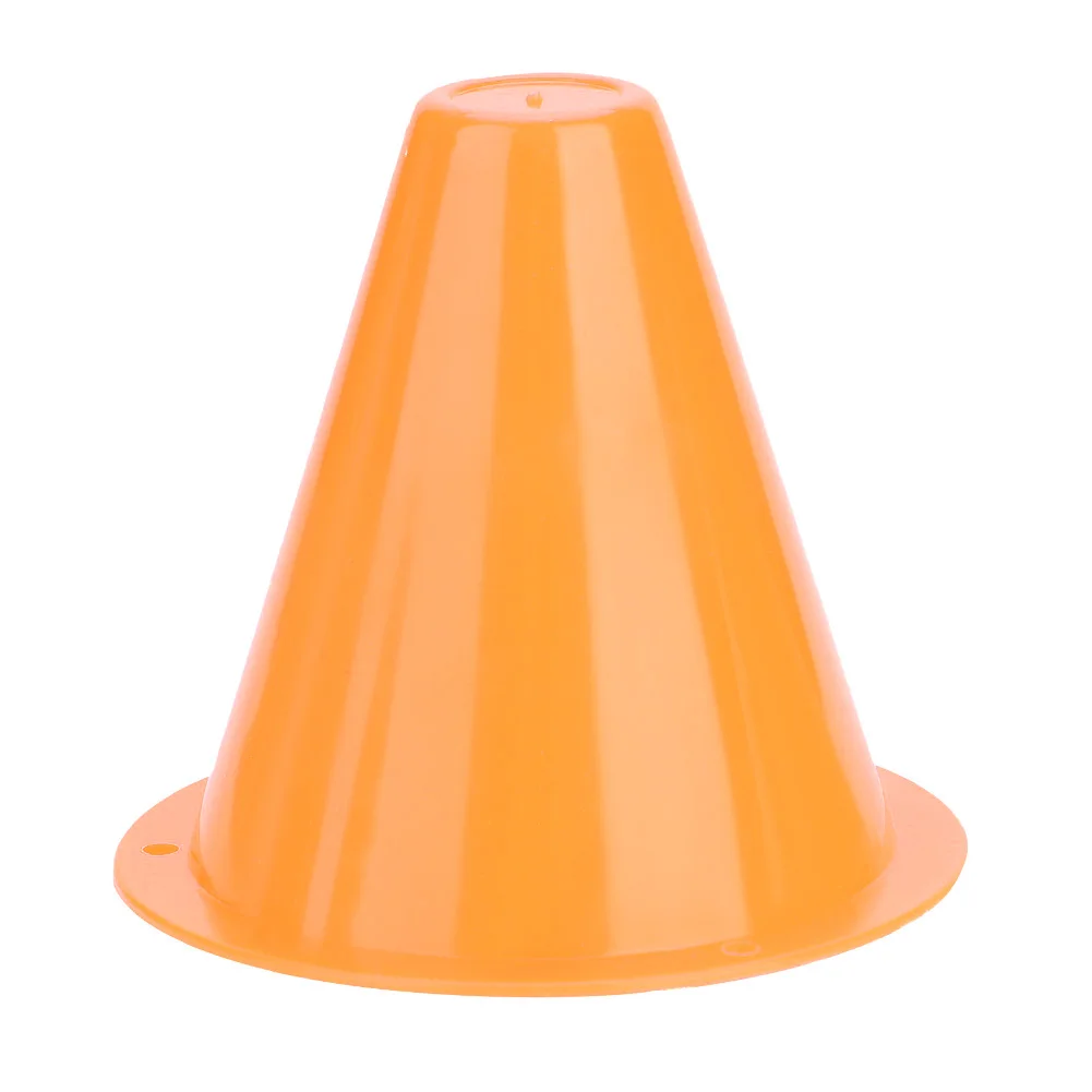 10Pcs Plastic Training Cones Sport Marking Cups Soccer Basketball Skate Marker Outdoor Activity Supplies