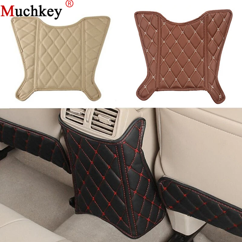 

For Nissan X-trail X trail Rogue 2014 To 2017 Car Armrests Kick Pad Rear Seat Protection Interior Accessories Car Styling