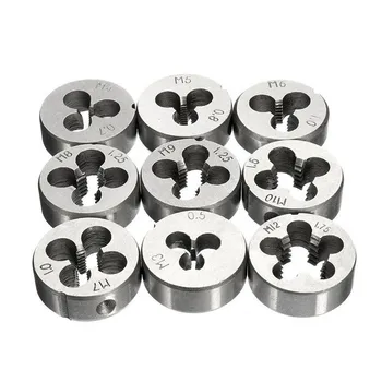 

Newly 20pcs Metric Hand Tap Die Set M3-M12 Screw Thread Plugs Straight Taper Wrench Reamer Tools XSD88