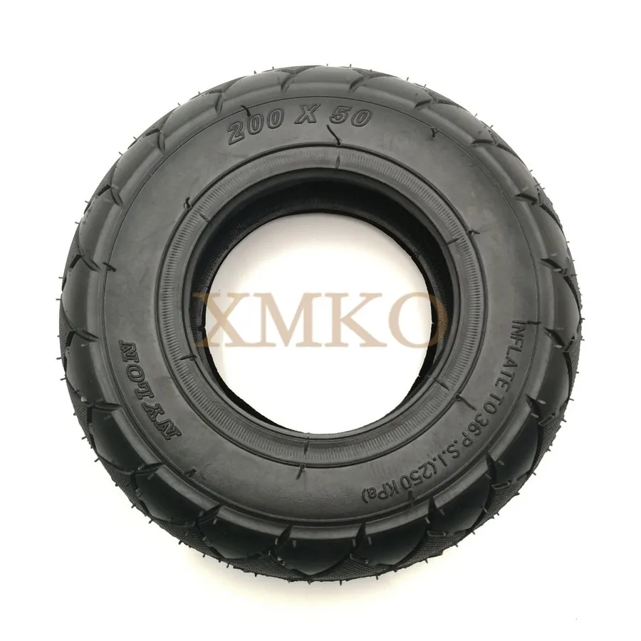 Razor Electric Scooter Front Tire 200x50 Inner Tube Tire Razor E100 E125 E175 E200 E300 eSpark Front Wheel Tyre 7