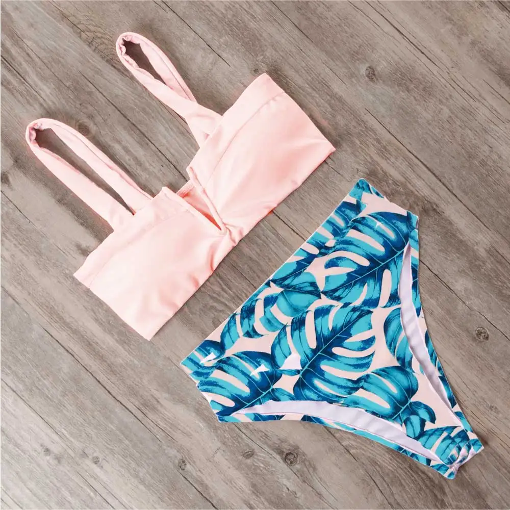 

snake printed swimsuit women sexy push up bikini 2019 swimwear female brazilian bikini set high waist bathing suit swimming suit