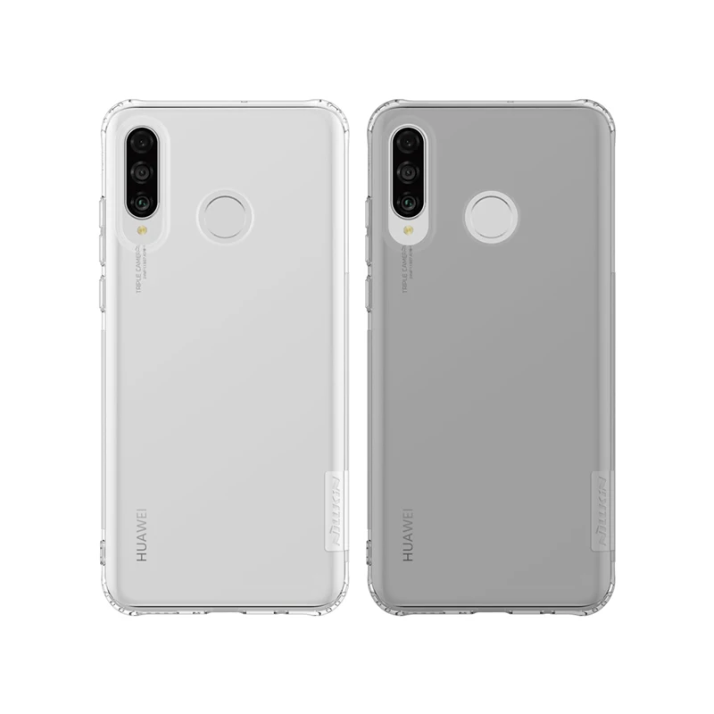 

Huawei nova 4e / P30 Lite case NILLKIN Ultra Thin Transparent Nature TPU Soft Back Cover case For Huawei nova 4e clear case