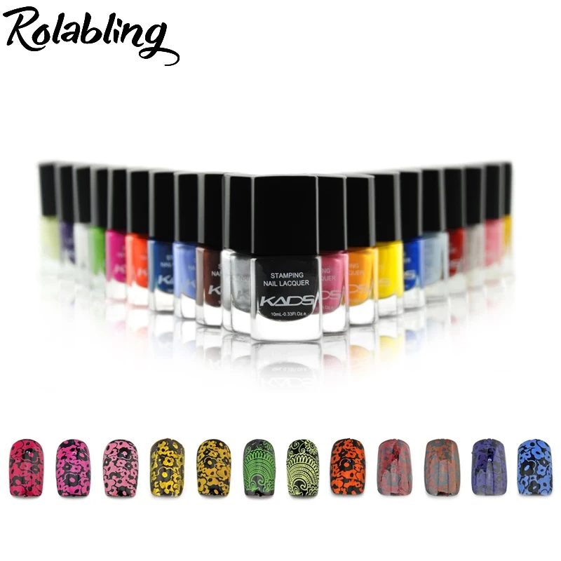 

Great Quality Stamping Polish 1 Bottle/LOT Nail Polish Stamp Polish 27 Colors Optional 6ml Nail Paint Varnish Vernis 4 Seasons