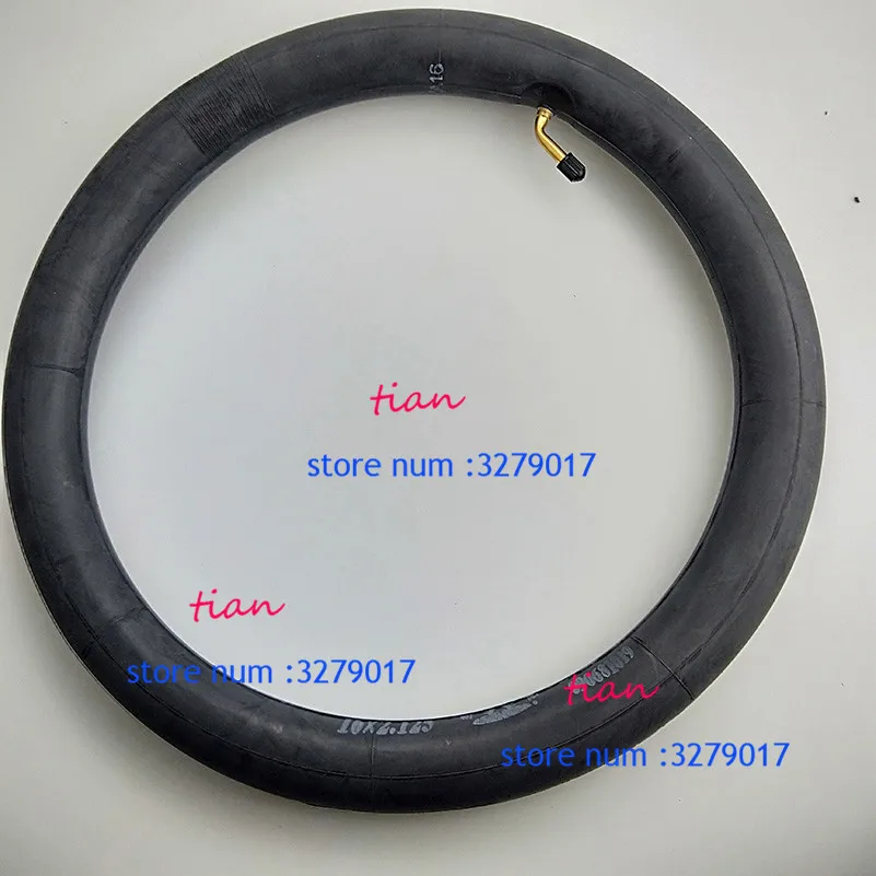 14x2.125 Inner Tube with Angled Bent 90 Degree Valve for Electric Bike Bicycle 