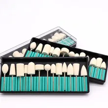 13 шт Шерсть ногтей сверла Комплект 3/32 ''хвостовиком для машинка для дизайна ногтей шлифовальной головки для пилочка для ногтей Набор для ногтей художественная шлифовка