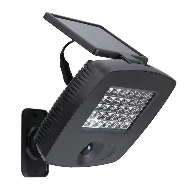 

30 LEDs Outdoor Solar Lights Human Body's Sensor Light Wall Garage Gate Garden Street Cottage Park Courtyard Decoration Lighting