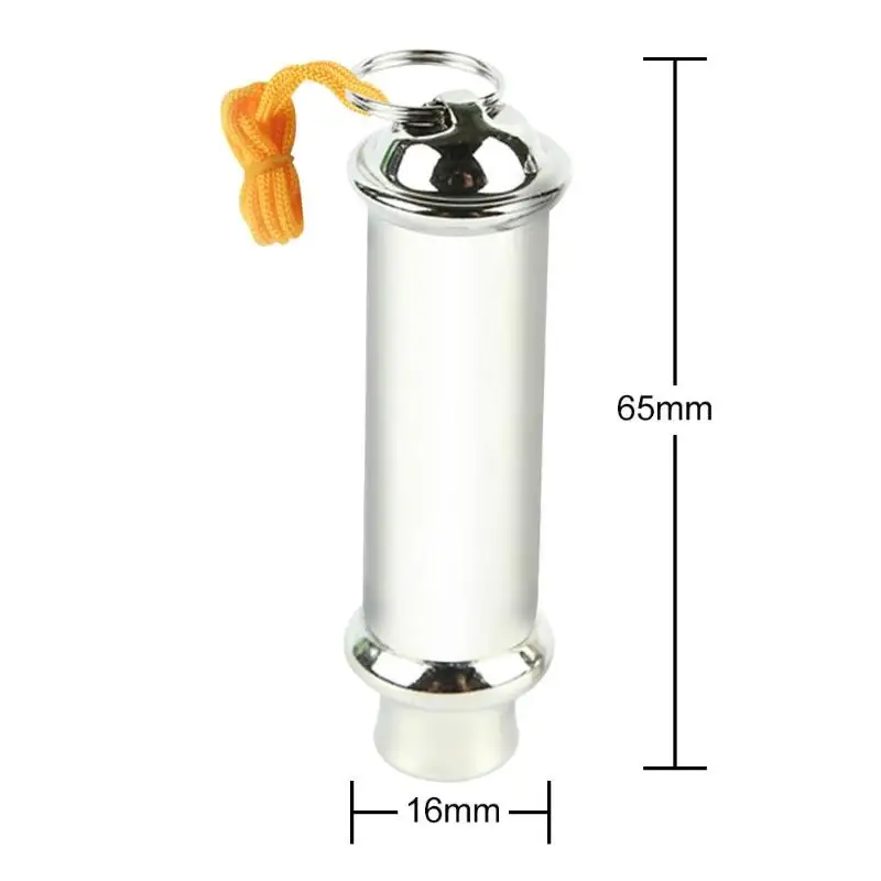 Stainless Steel Whistle Referee Sports Training Soccer Football Basketball Cheerleaders with Rope Outdoor Survival