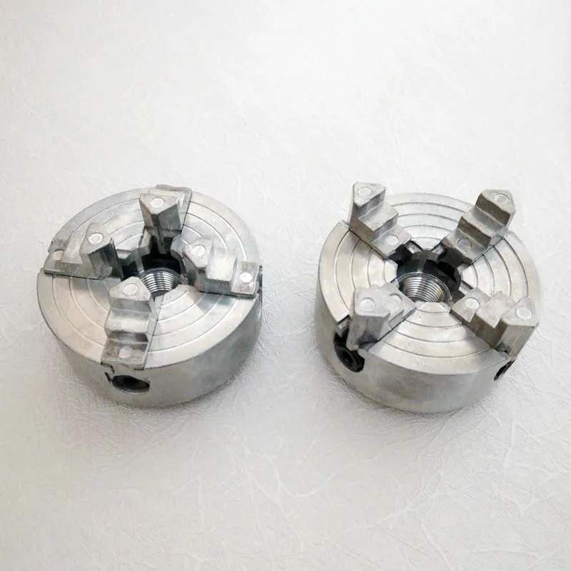 

Four 4 Jaw Chuck Z011A for Metal Mini Lathe M12x1mm Threaded Back 1.8~56mm/12~65mm Mini Collet Lathe Accessory 1PCS