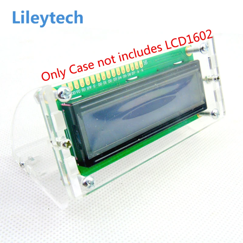 LCD 1602 5V 1602 LCD display LCD1602 shell Case holder (without 1602