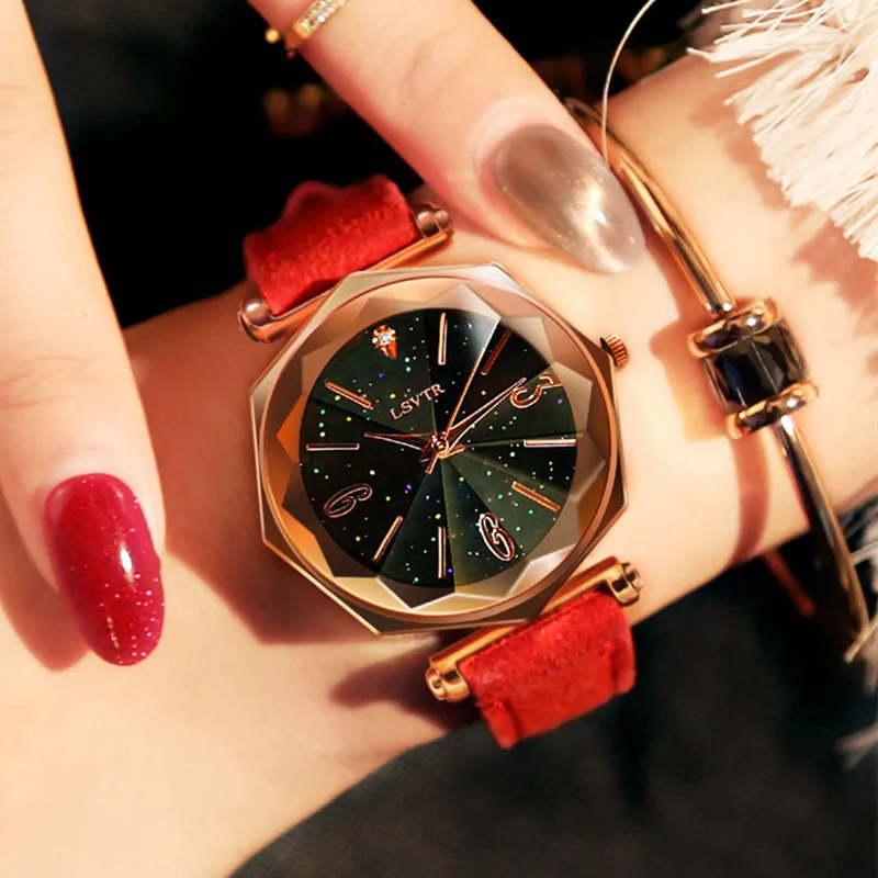 

ZELING Women's Watch Fashion Rhinestone Casual Creative Belt Quartz Gift for women Fashion & Casual Chronograph 3Bar waterproof