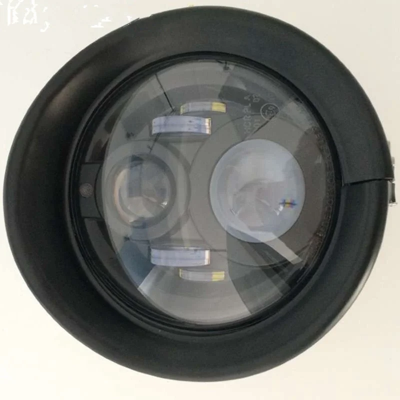 Для HARLEY аксессуары для мотоциклов черный 7 &quotфара отделка кольцо козырек FLH FLHS FLHT