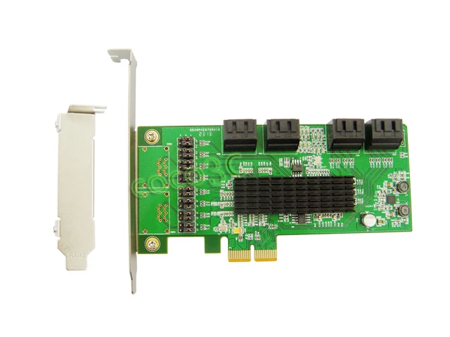 Marvell чипсет 8 портов s SATA 6 ГБ PCI Экспресс контроллер карта e к 3 0 конвертер Sup порт NCQ