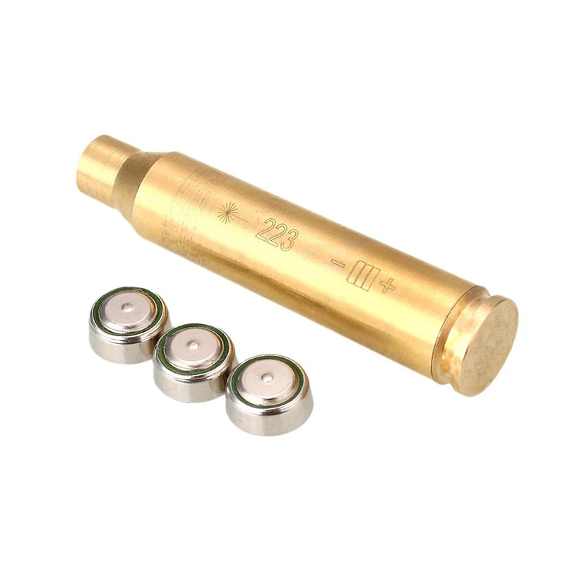 12GA/ 243 7mm 08 / 308 /.223Rem/ 9mm Outdoor Hunting Laser Bore Sighter