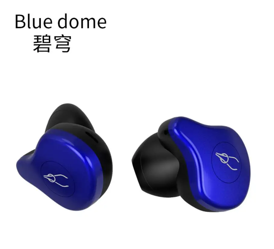 Мини Беспроводной Bluetooth наушники Sabbat X12 Pro Наушники-вкладыши TWS с 3D наушники стерео звук Невидимый V5.0 Водонепроницаемый наушники гарнитура - Цвет: blue dome