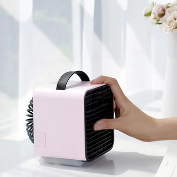 

Small Air Conditioning Appliances Mini Fans Air Cooling Fan Summer Portable Conditioner Air Cooler With Night Light