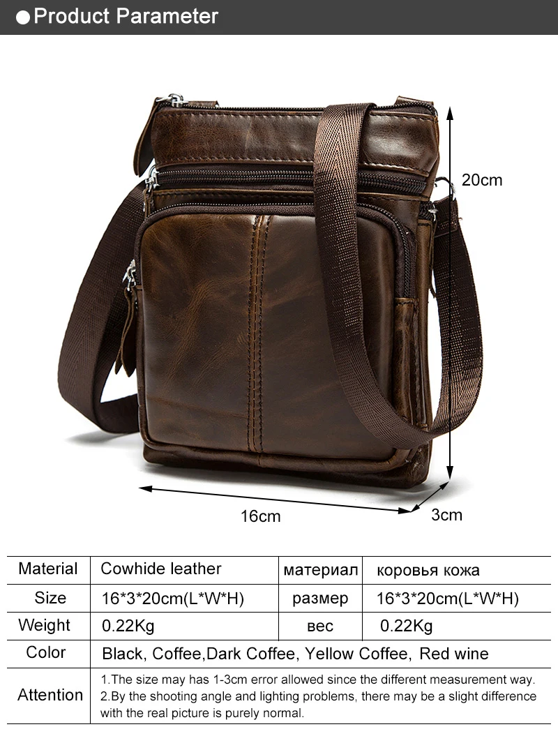Модная Черная мужская сумка через плечо из натуральной кожи, сумка-мессенджер, сумка-портфель, мужская сумка Bolsas Sac