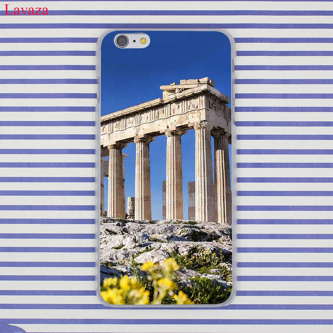 Твердый чехол для телефона Lavaza Ancient Flag of Greece Scenery iPhone XR XS X 11 Pro Max 10 7 8 6 6S 5 5S SE 4S 4|phone