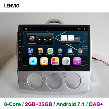 

Lenvio 10.2" RAM 2GB+32GB Android 7.1 CAR GPS Navigation For Ford Focus 2 2007 2008 2009 2010 2011 Octa Core Car DVD player DAB+