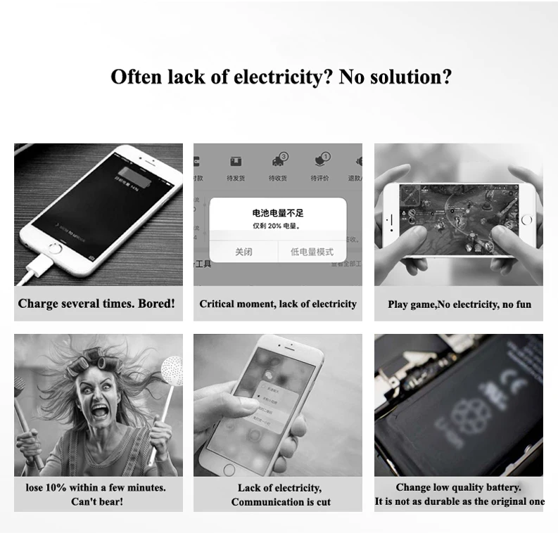 Battery for Apple iPhone 6 Plus Max Capacity 1 Details (6) Battery For Apple iPhone 6 Plus with Machine Tools Kit sticker