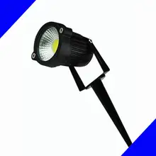 Прямая с фабрики 5 Вт 7 Вт COB светодиодный подземный свет IP65 утопленный напольный светильник DC12V или AC85-265V