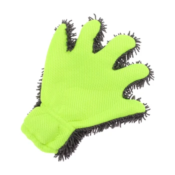 

Car Wash Gloves Fine Wool Chenille Finger Gloves Microfiber Wash Glove Cleaning Mitt Washing Brush Cloth Car Polishing Care Tool