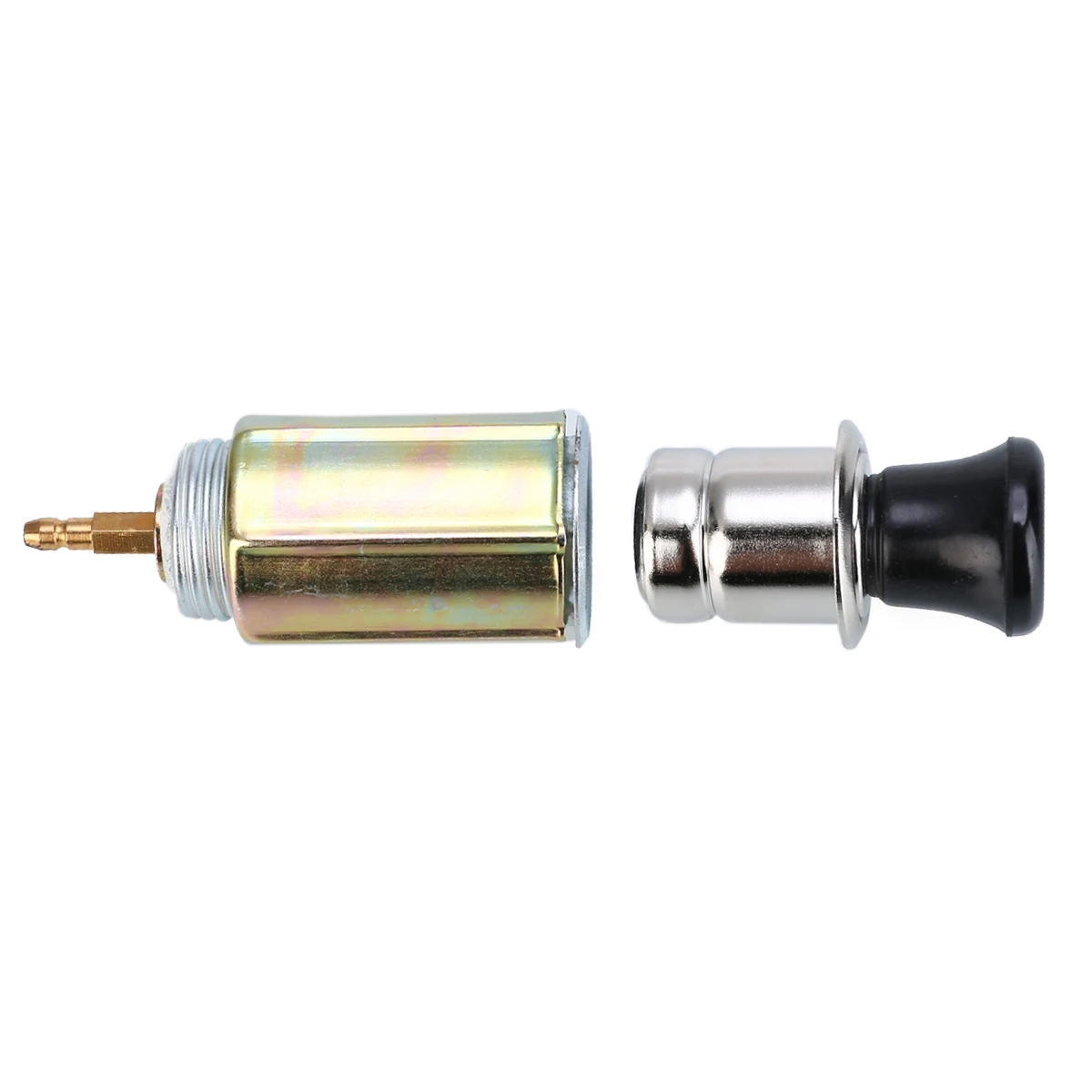 Universal 1set 12V Car Cigarette Lighter Head Power Plug + Socket Assembly Set For Honda For Toyota For BMW