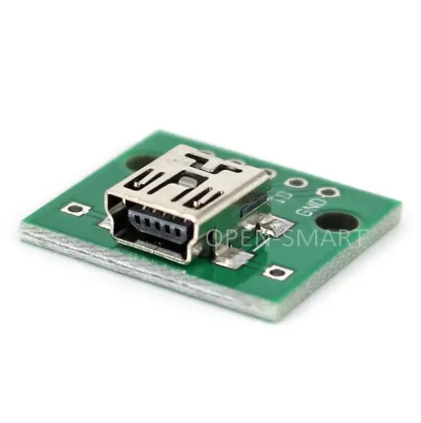 Mini USB interface to 5P / adapter module / for breadboard DIY project