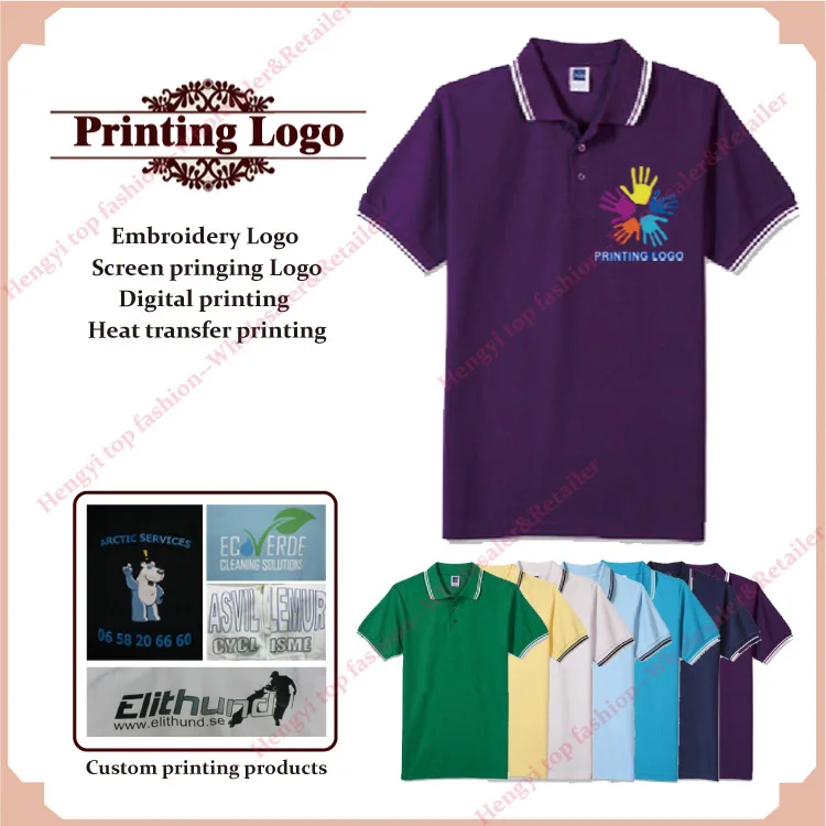 custom shirt printing personal Logo 