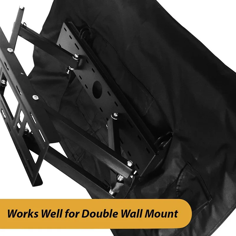 Уличный ТВ экран пылезащитный чехол черный ЖК-телевизор набор водяная пыль устойчивая защитная сумка 3" 42" 4" 52" дюймов