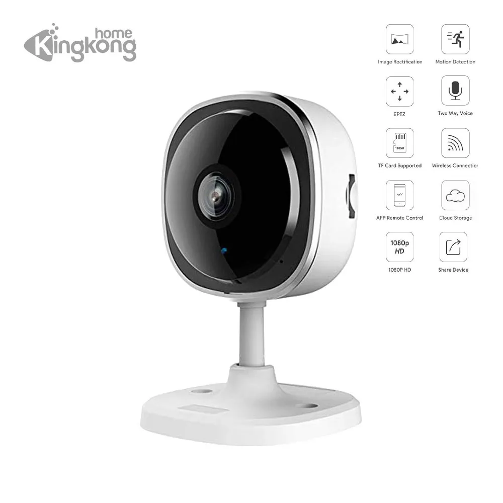 Kingkonghome IP Камера Беспроводной 1080 P Wi-Fi Камера видеонаблюдения Smart PTZ Камера s Ночное видение CCTV аудио