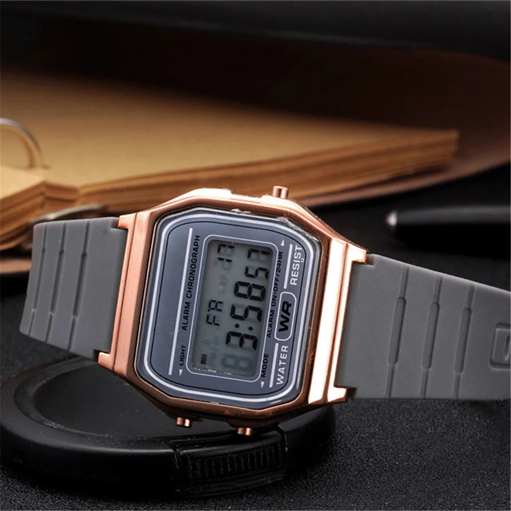 Мужские и женские парные часы, цифровые водонепроницаемые электронные спортивные женские наручные часы, нарядные часы, подарки, наручные вечерние часы