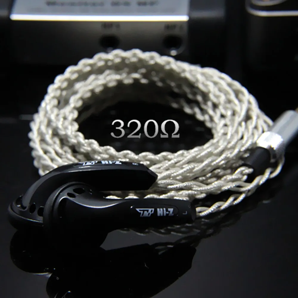 

2017 Newest TY Hi-Z 320ohm High Impedance In Ear Earbud HiFi Earbuds Earphone Seahf Earburd 320ohm Earphone HP320 Fone De Ouvido