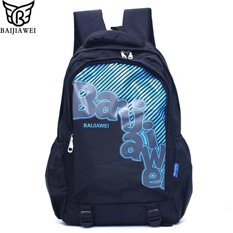 

BAIJIAWEI Oxford Children School Bags Backpacks Brand Design Teenagers Students Travel Waterproof Schoolbag For Girls And Boys