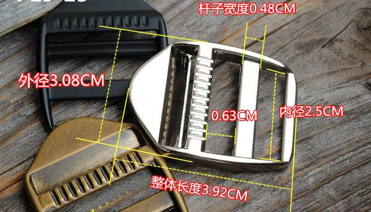 SICODA 2,5 см с металлической пряжкой для штанов с расширенной пряжкой и буквенной пряжкой, Крепежное кольцо из сплава с регулируемой пряжкой, школьный рюкзак из парусины