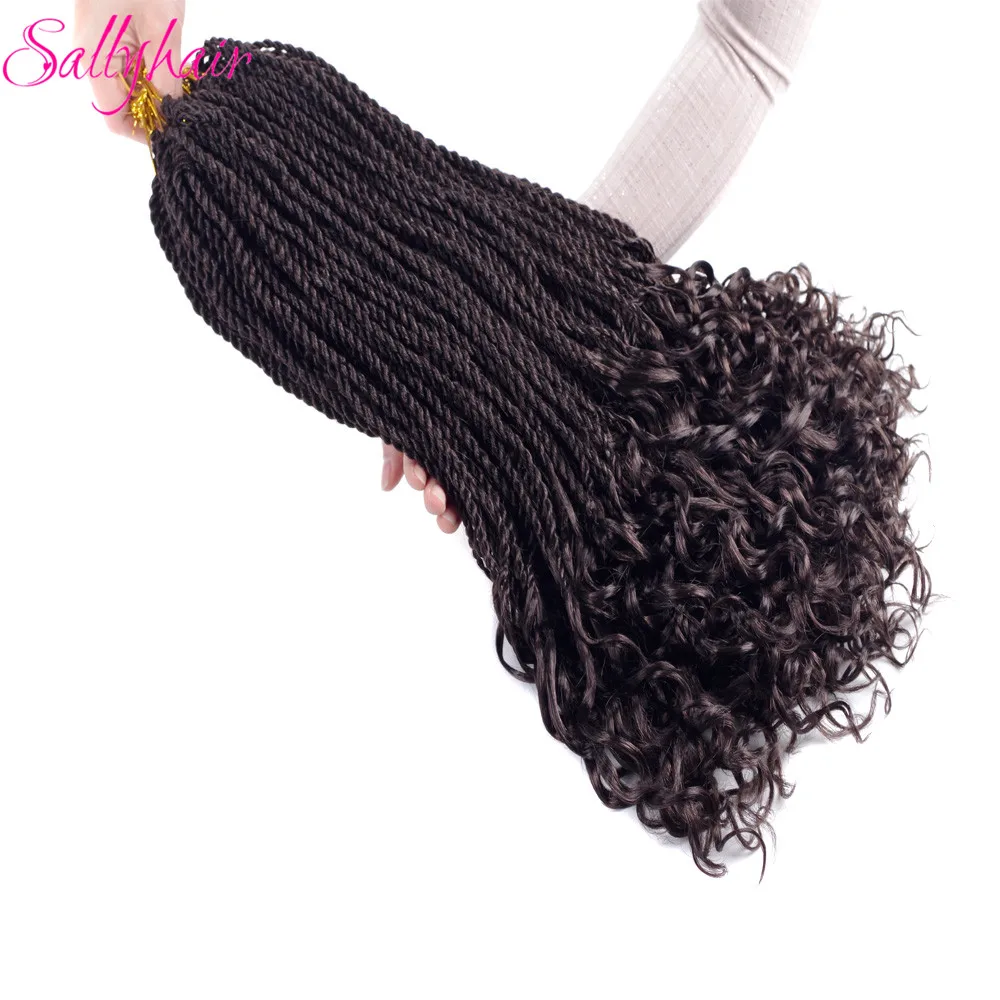 Senegal Twist Braids Extensions Ombre Braiding Hair Crochet Braids Mixed Color (3)_