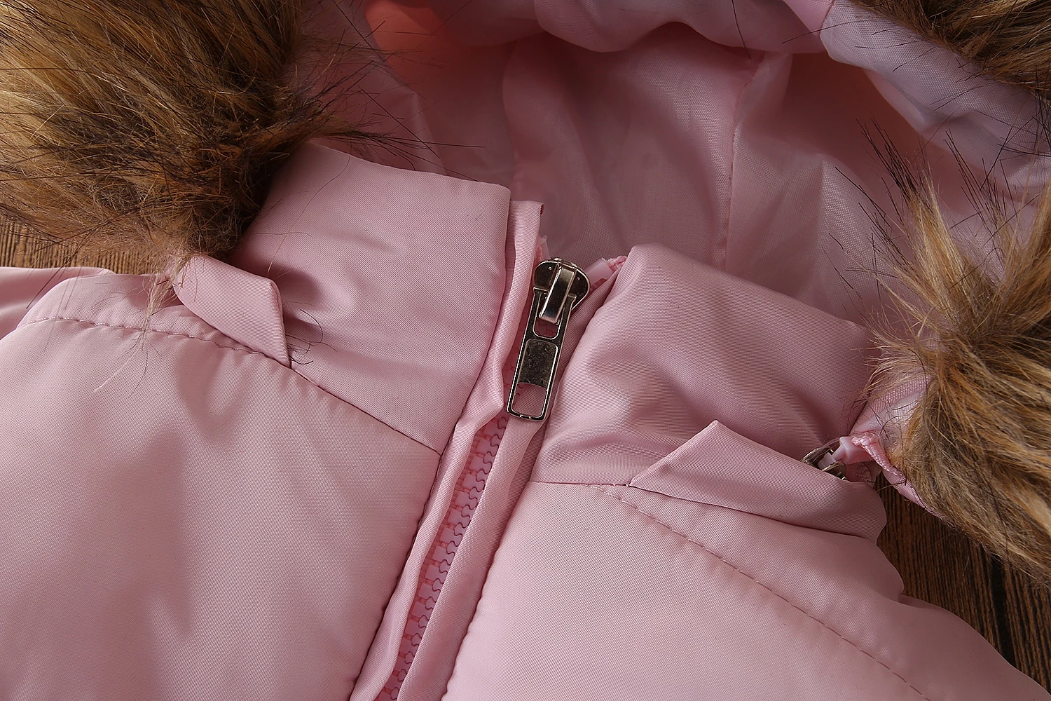 Розовый зимний Плотный Комбинезон для маленьких девочек; Верхняя одежда; комбинезон; теплый Пуховый комбинезон