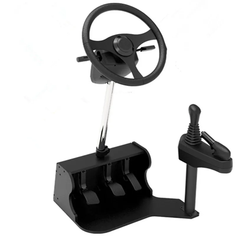 New computer Racing game steering wheel dual USB car driving simulator school car driving test driv