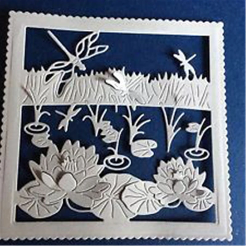

Naifumodo Dragonfly Metal Dies Cutting Scrapbooking Lotus Craft Dies Embossing New 2019 Dies Cuts Card Making Stencils DIY