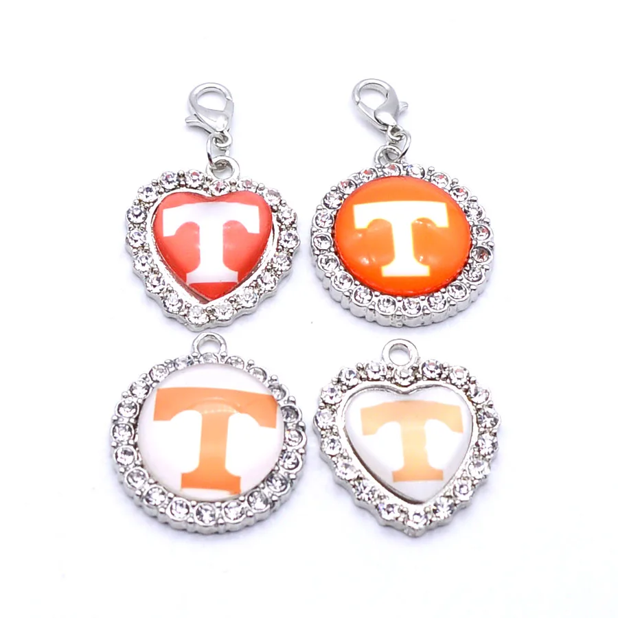 

Dangle Charms University NCAA Tennessee Volunteers Charm Pendant Fit Bracelets Necklaces Jewelry Sport Basketball 2017 Fashion