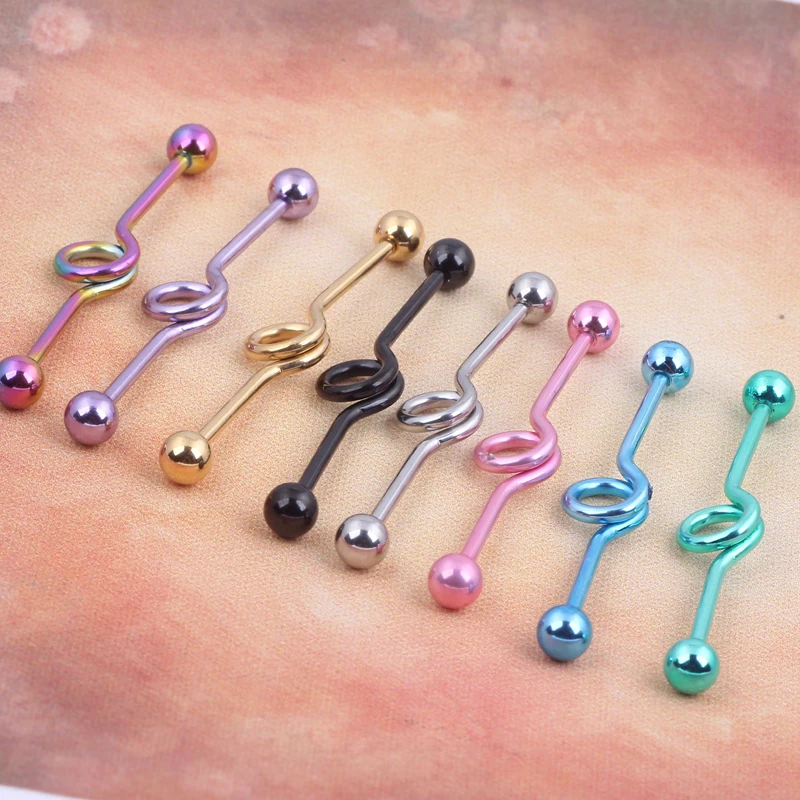 Buy Industrial Barbell Piercing Earring Tragus