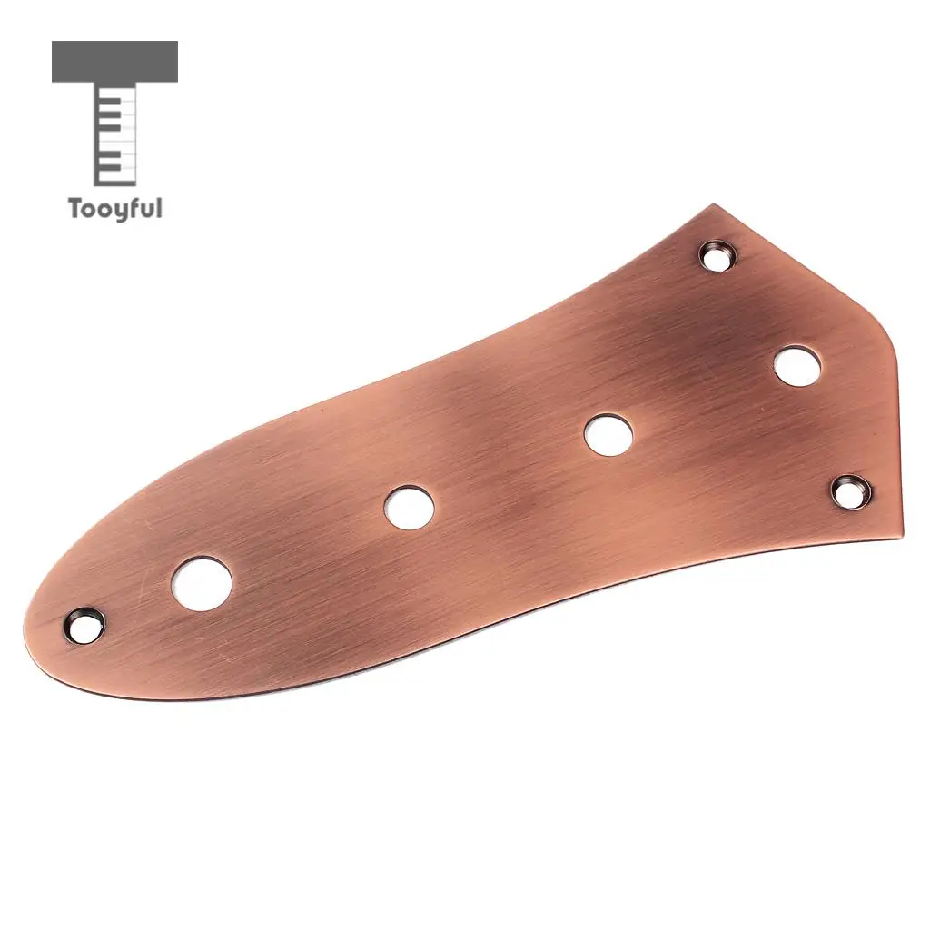 2pcs 4 Holes Standard Control Plate for Jazz Bass Guitar Replacement Accessory